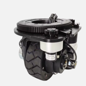 Motor Traction Wheel Electrical Drive agv Horizontal Steering Wheel Assembly with Knurled Design